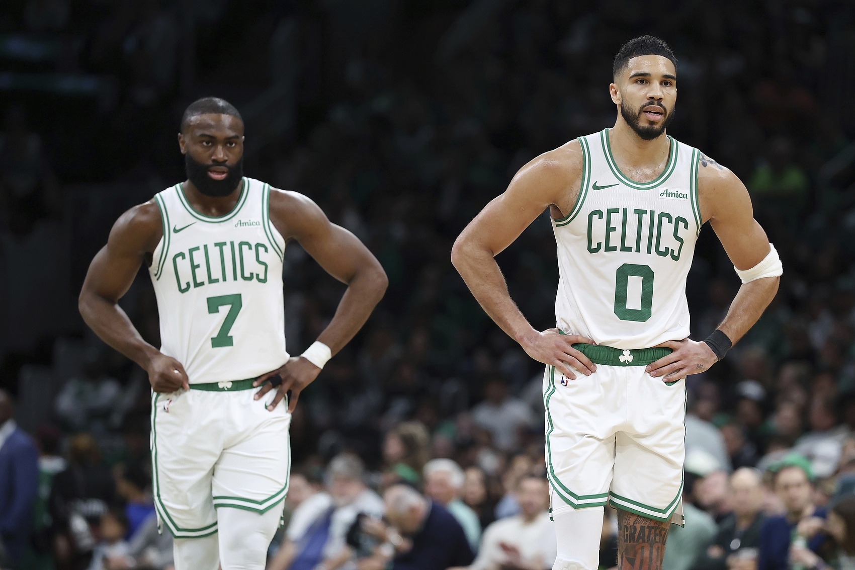 360直播-乌度卡：杰伦·布朗和塔图姆存在良性竞争 这种竞争一直都在